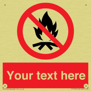 Custom prohibition No campfire